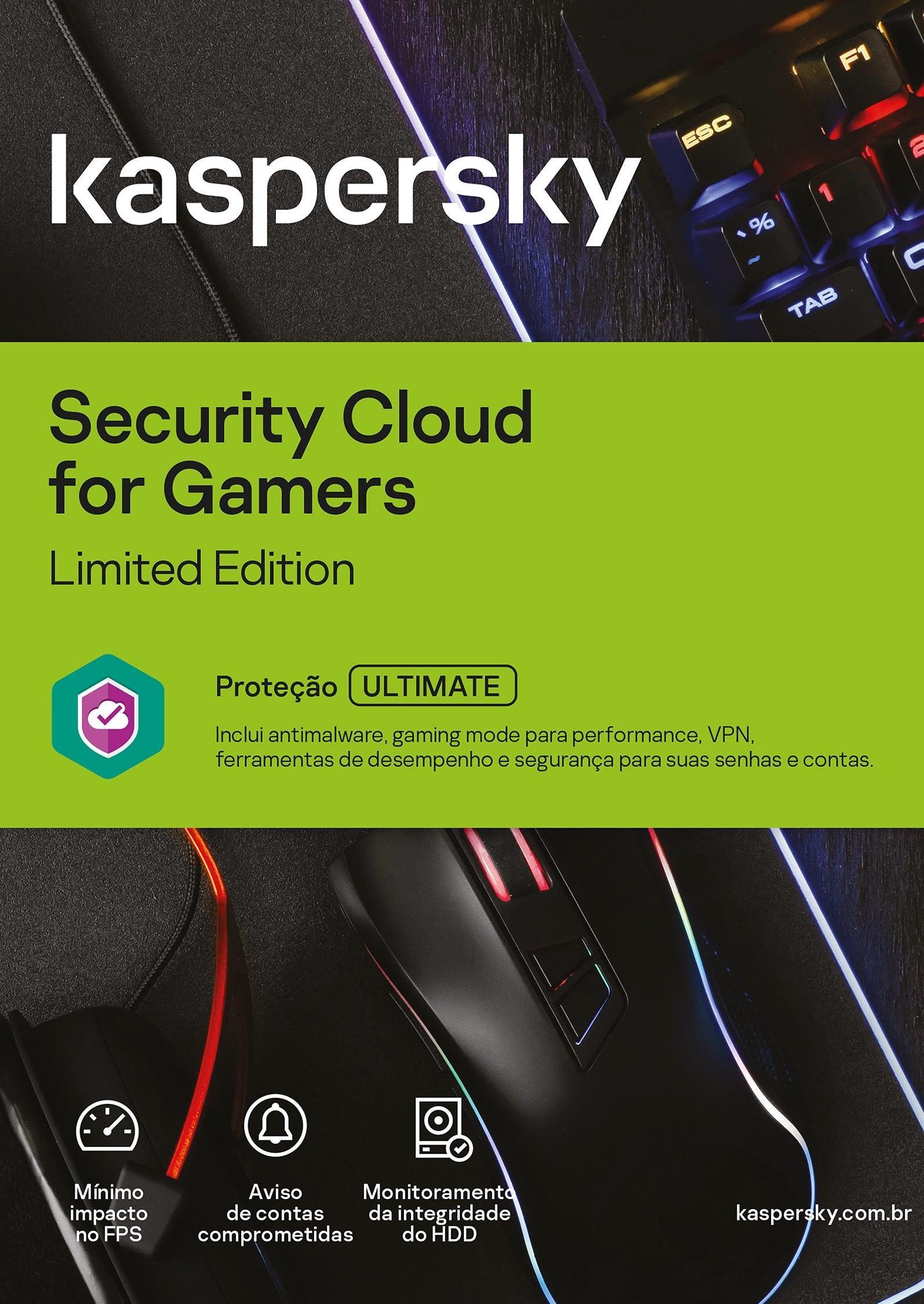 Kaspersky Security Cloud for Gamers ESD KL1923KDCFS - Mega Market