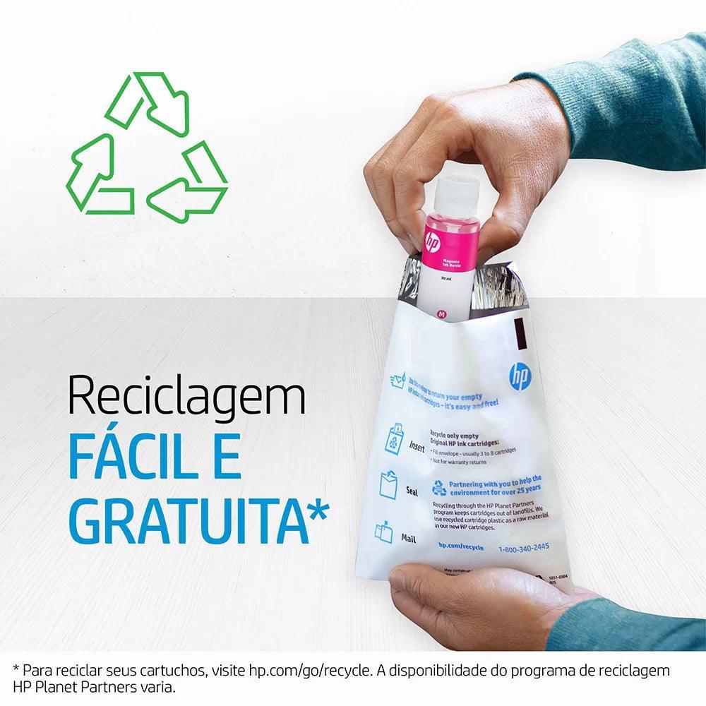 Kit de Recarga de Toner HP 154X LaserJet Tank Preto -W1540X - Mega Market