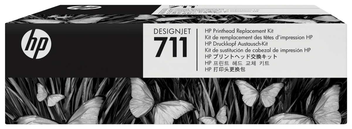 Kit de subst. de Cabeça de Impressão HP 711 PLUK C1Q10A - Mega Market