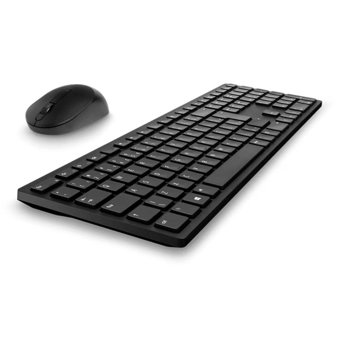 Kit Teclado e Mouse Dell KM5221W Wireless Preto - 580-AJIT - Mega Market