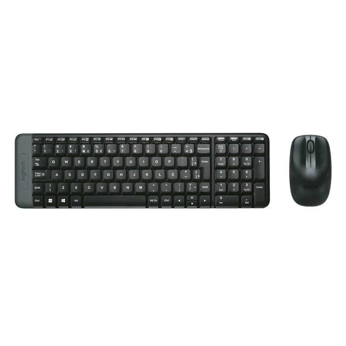 Kit Teclado e Mouse Logitech MK220 Preto Sem fio 920-004431-C - Mega Market