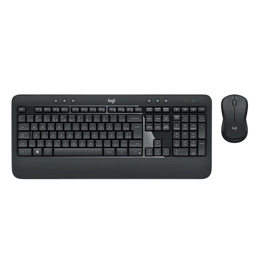 Kit Teclado e Mouse Logitech MK540 Sem Fio - Preto - 920-008674-C - Mega Market