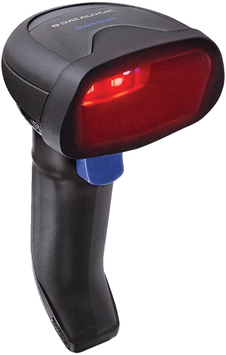 Leitor de Código Datalogic QuickScan QBT2500 2D sem fio - QBT2500-BK-BTK1 - Mega Market