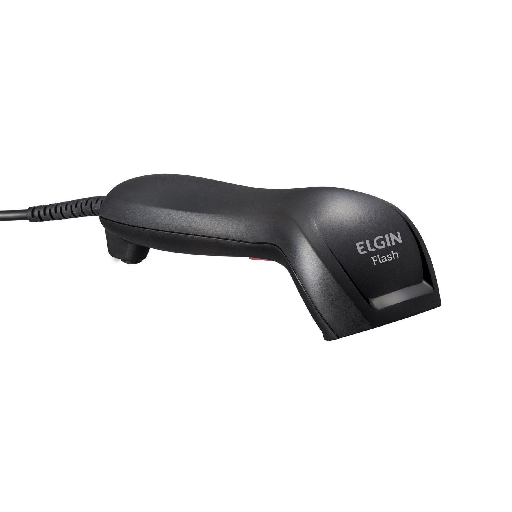 Leitor de Código Elgin Imager 1D Flash Preto USB - 46FLASHCKD01 - Mega Market