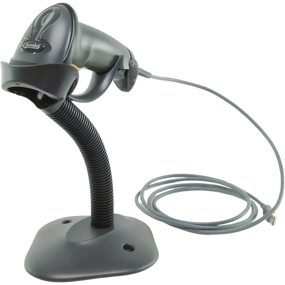 Leitor de Códigos Zebra LS2208 com Suporte - LS2208-SR20007BR-U - Mega Market