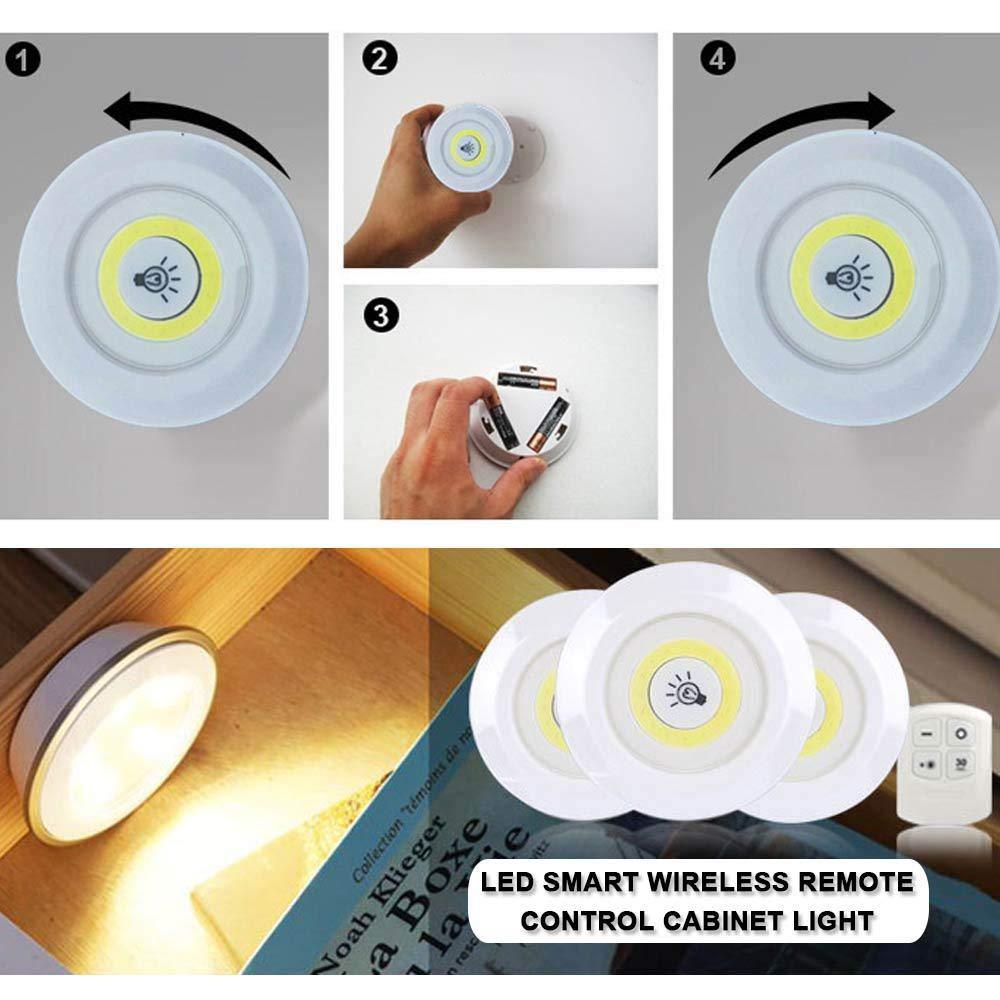 Luz LED Sem Fio 3W COB LightMe - Mega Market