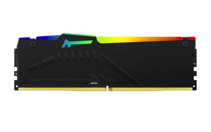 Memória Kingston 8GB 5600MT DDR5CL40 DIMM RGB KF556C40BBA-8i - Mega Market