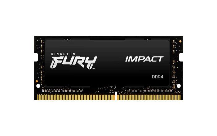 Memória Kingston Fury Impact 16GB 3200MHz DDR4 CL20 SODIMM - KF432S20IB/16 - Mega Market