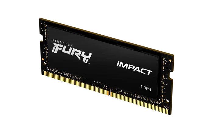 Memória Kingston Fury Impact 32GB 3200MHz DDR4 CL20 SODIMM - KF432S20IB/32 - Mega Market