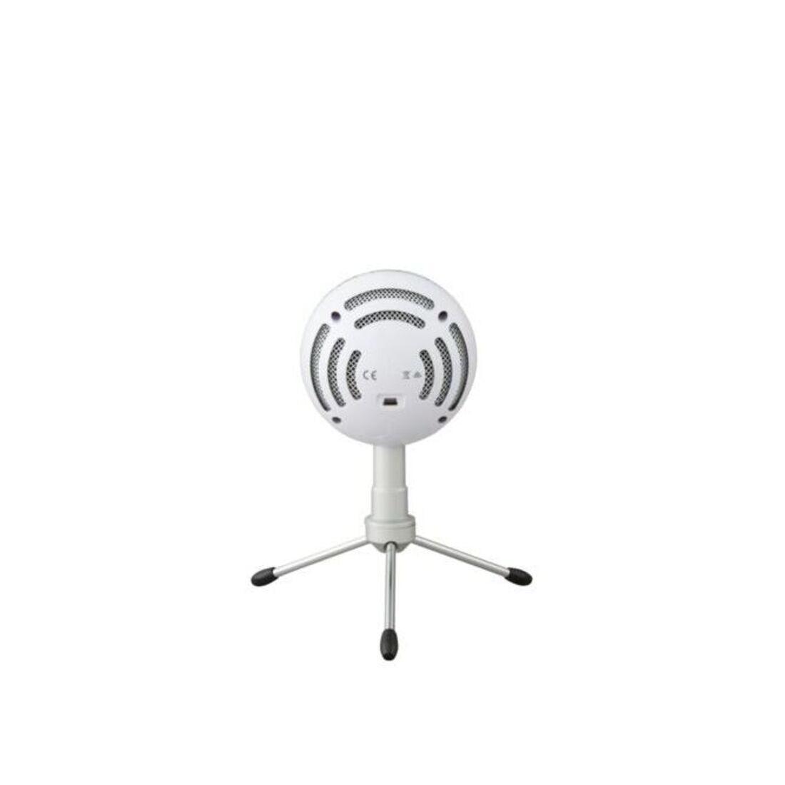 Microfone Logitech Blue Snowball Ice Branco USB 988-000070 - Mega Market