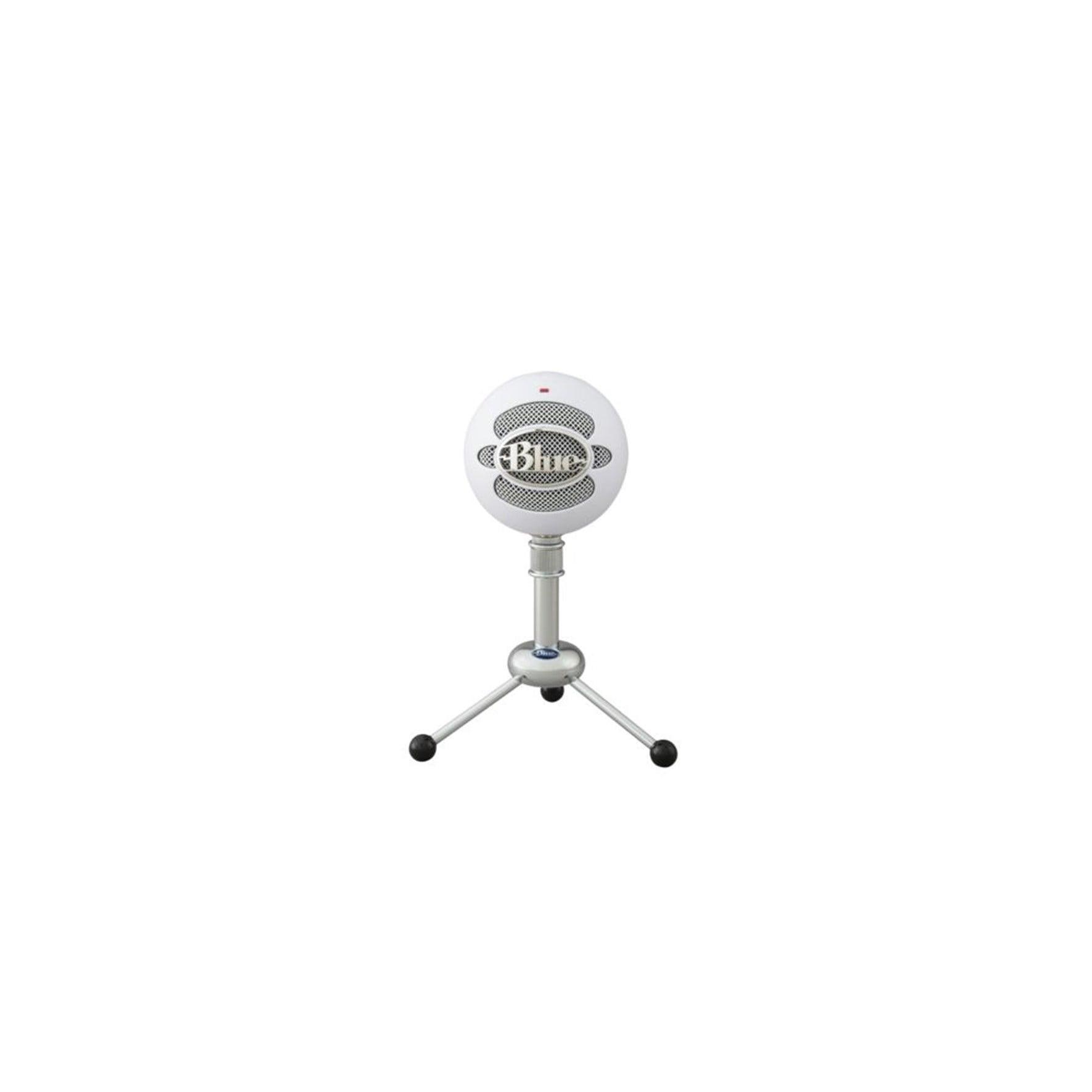 Microfone Logitech Blue Snowball Ice Branco USB 988-000070 - Mega Market