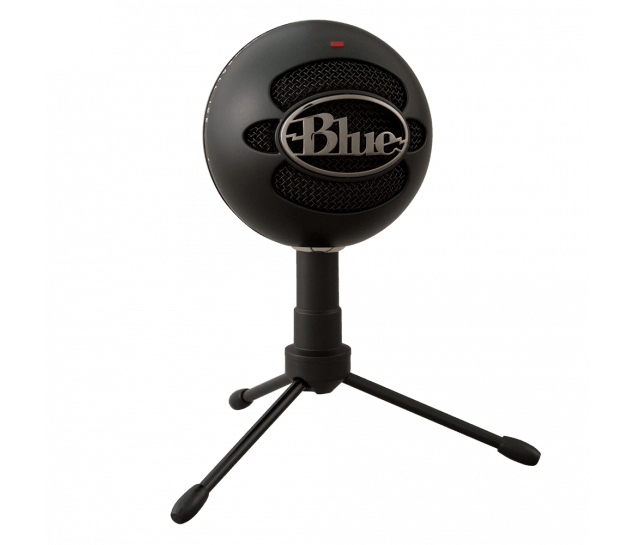 Microfone Logitech Blue Snowball Ice Preto USB 988-000067-V - Mega Market
