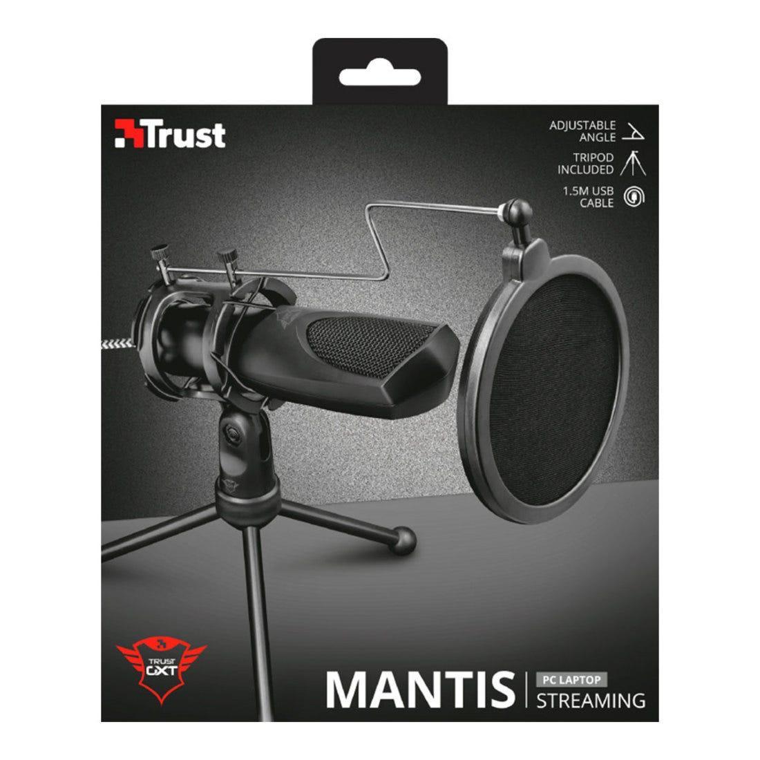 Microfone Trust Streaming GXT 232 Mantis C/ Tripé 22656i - Mega Market
