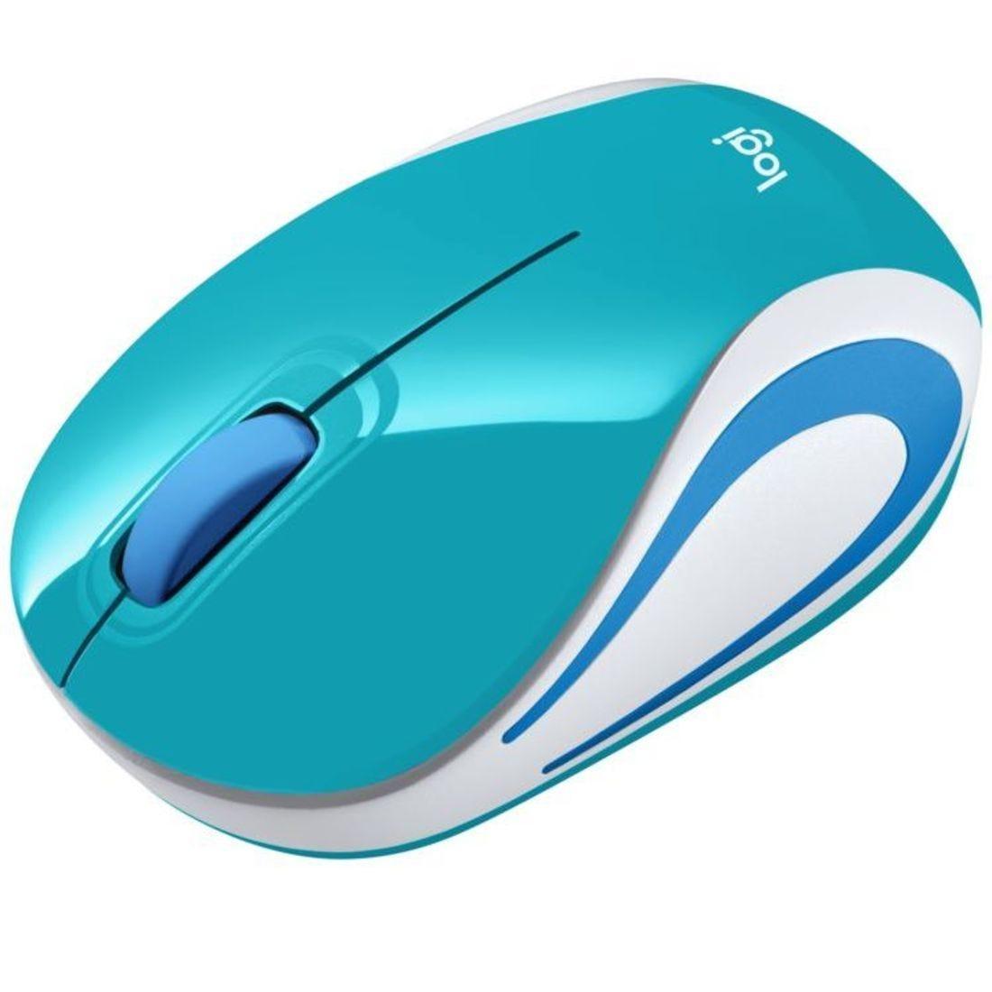 Mini Mouse Logitech M187 Acqua Sem Fio - 910-005363 - Mega Market