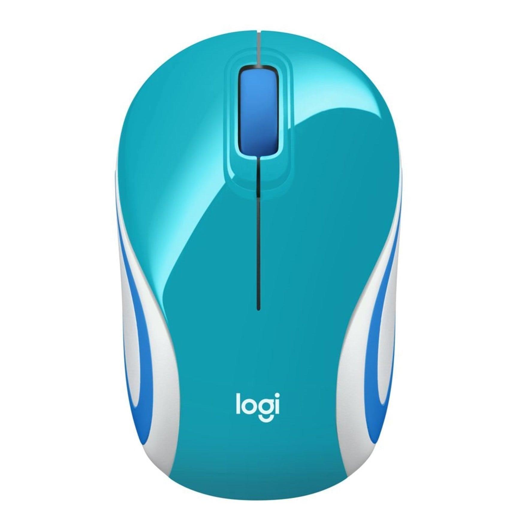 Mini Mouse Logitech M187 Acqua Sem Fio 910-005363-V - Mega Market
