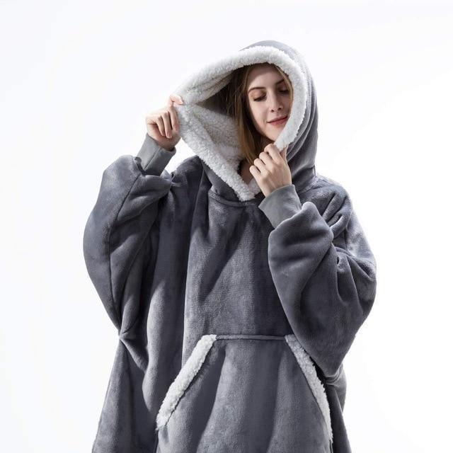 Moletom Cobertor de Inverno Unissex - Mega Market