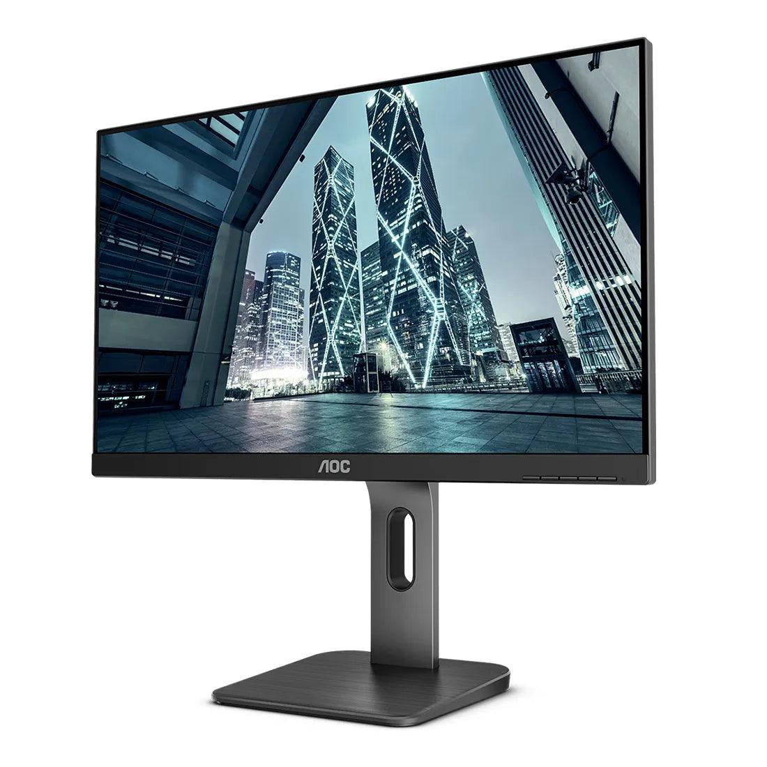 Monitor AOC 23'8 24P1U VGA LED 60Hz FHD HDMI/USB/DP - 24P1U - Mega Market