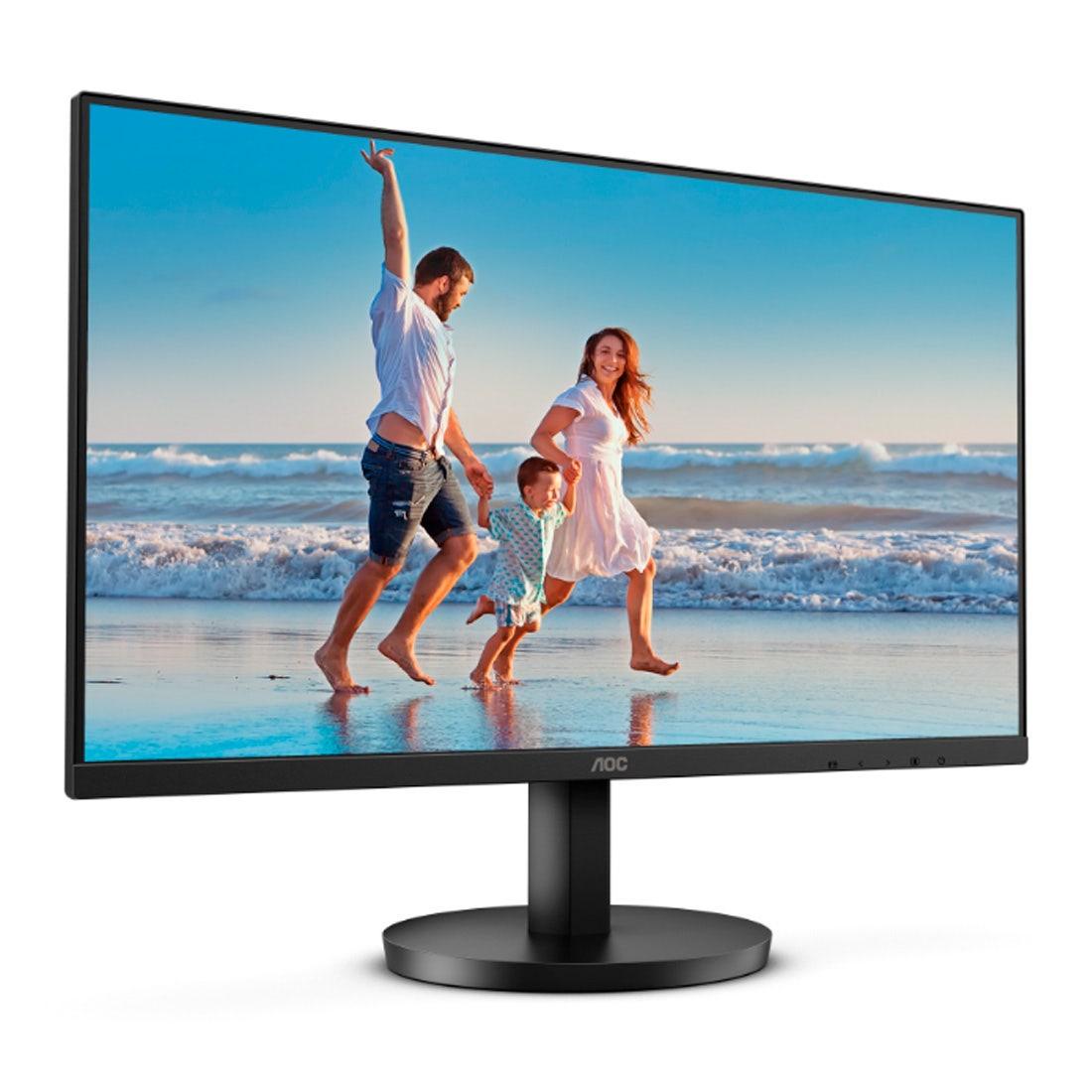 Monitor AOC 24" Ajuste de Altura 100Hz LED HDMI - 24B3HMF2 - Mega Market