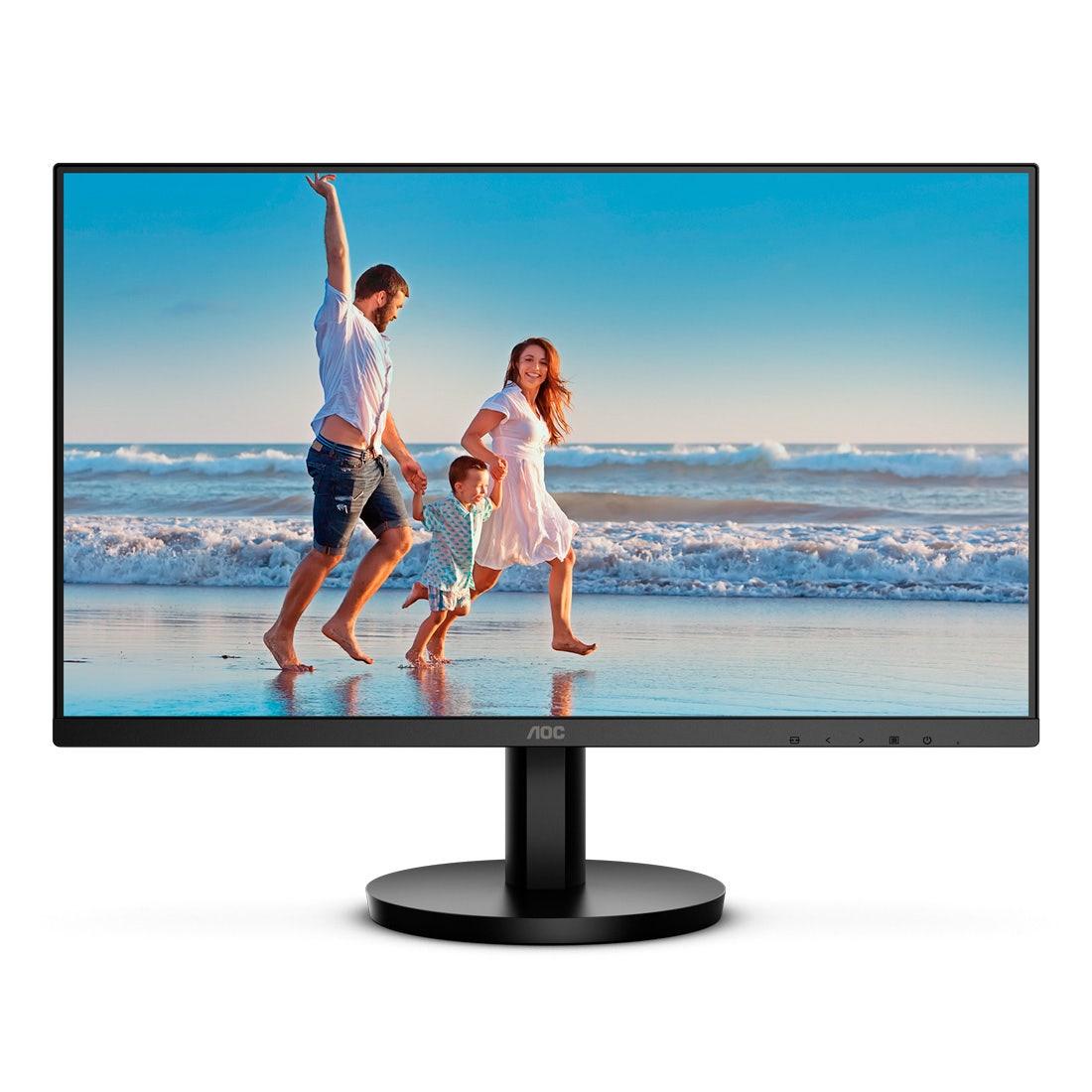Monitor AOC 24" Ajuste de Altura 100Hz LED HDMI - 24B3HMF2 - Mega Market