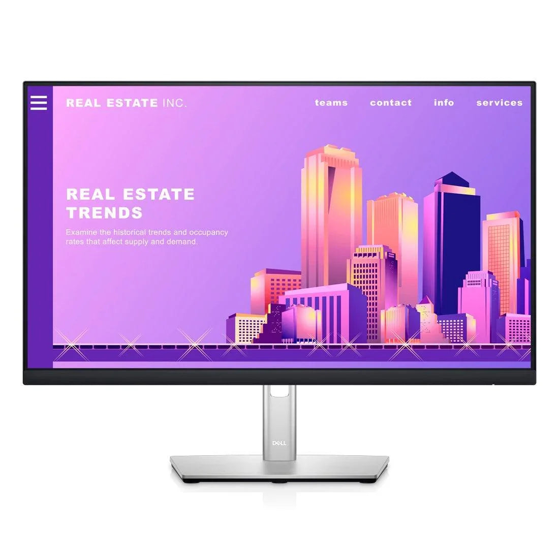 Monitor Dell P2422H 23,8" Preto - 210-BCDO-CP96 - Mega Market