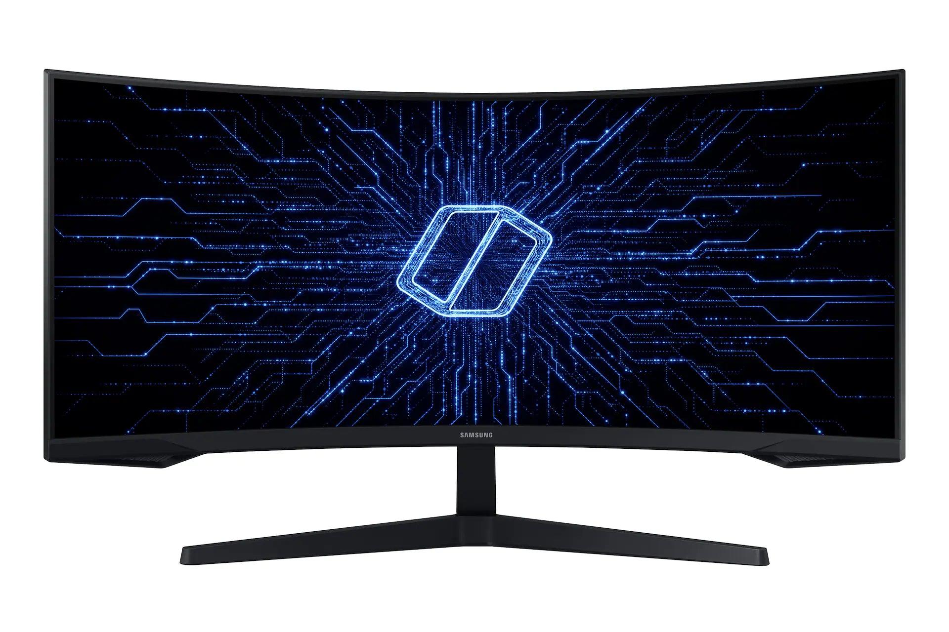 Monitor Gamer Samsung Curvo 34" QHD 165Hz 1ms - LC34G55TWWLMZD - Mega Market