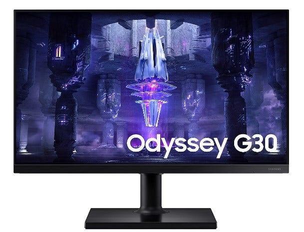 Monitor Gamer Samsung Odyssey G30 24" LCD Full HD 144Hz FreeSync Premium - LS24BG300ELMZD - Mega Market