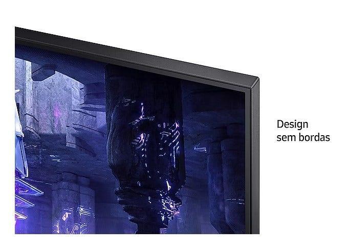 Monitor Gamer Samsung Odyssey G30 24" LCD Full HD 144Hz FreeSync Premium - LS24BG300ELMZD - Mega Market