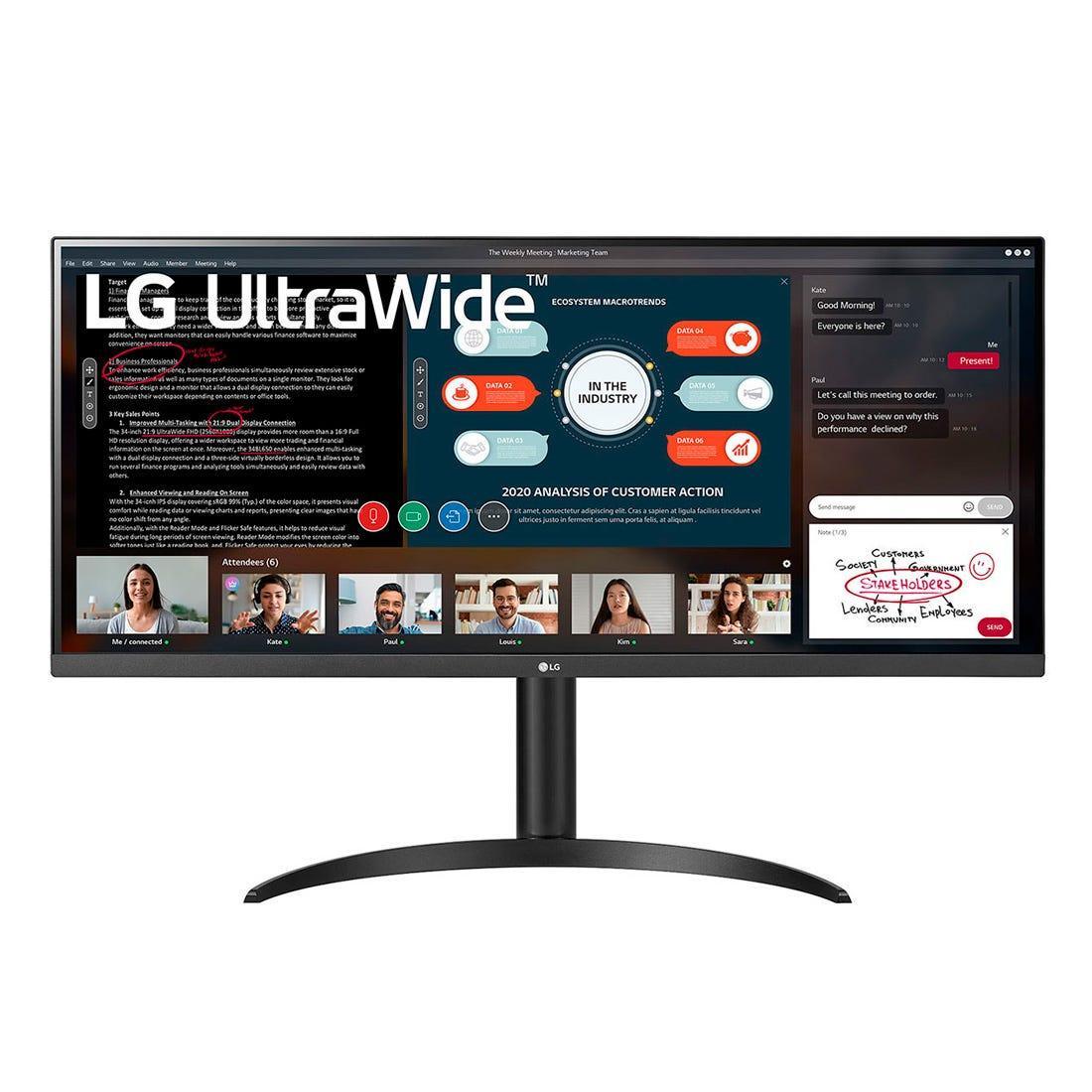 Monitor LG 34'' LED IPS FHD 34WP550-B - Mega Market