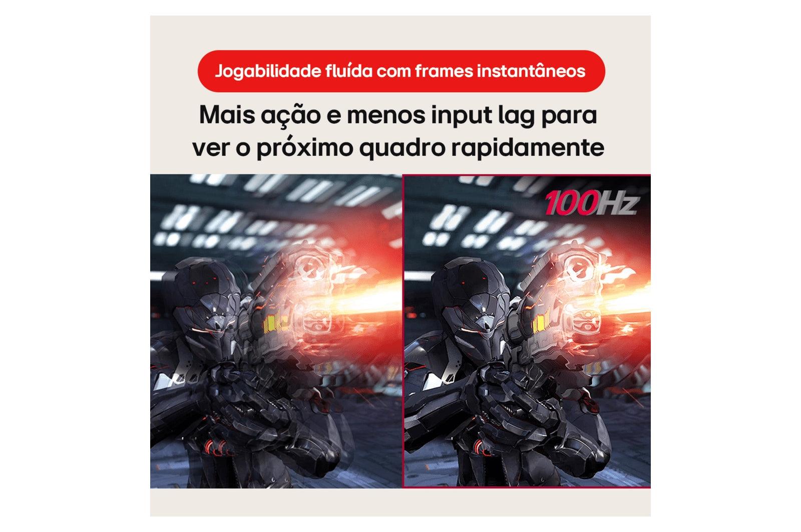 Monitor LG Gamer 24" 100Hz 5ms Full HD - 24MS500-B - Mega Market