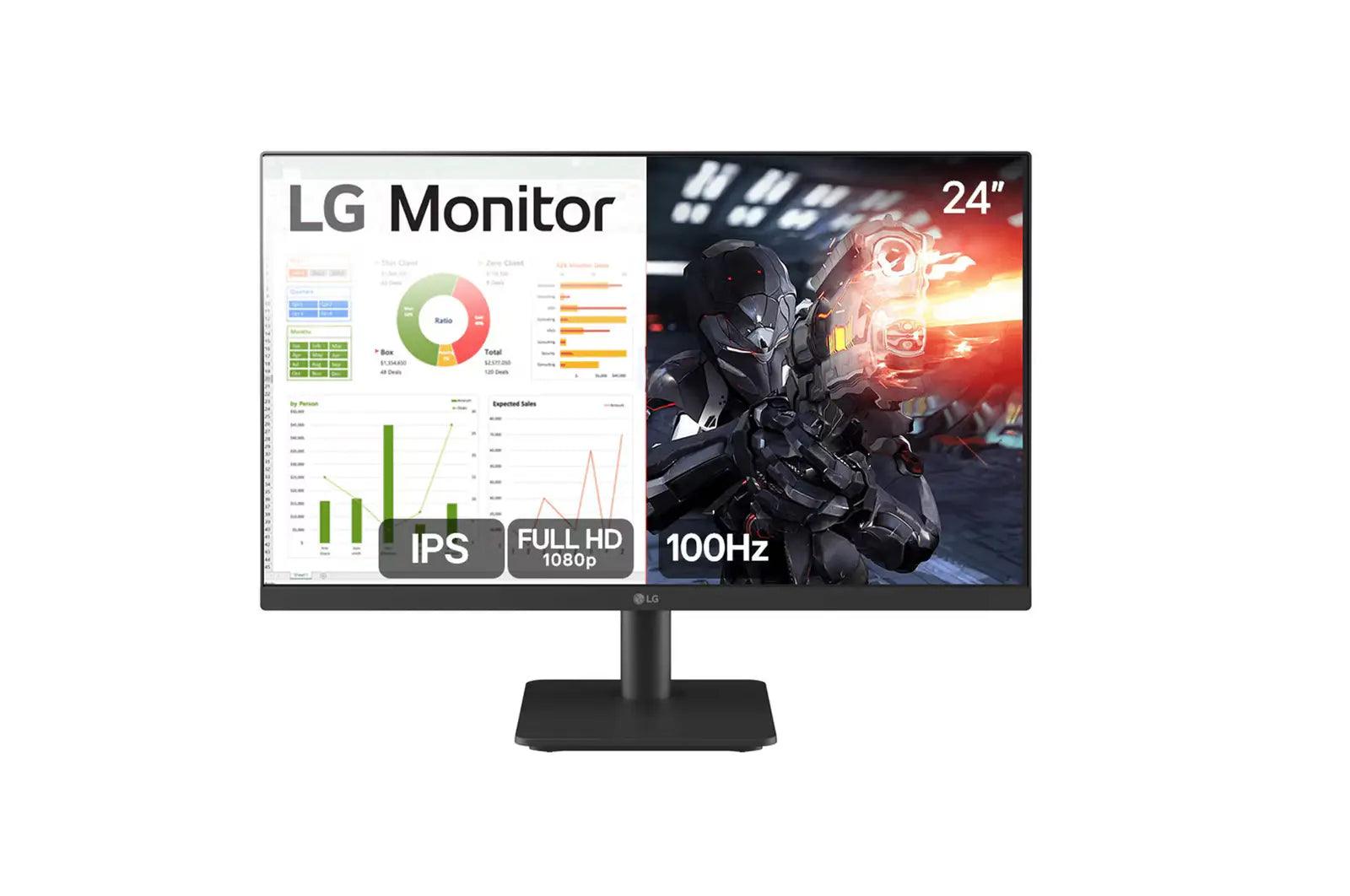 Monitor LG Gamer 24" 100Hz 5ms Full HD - 24MS500-B - Mega Market