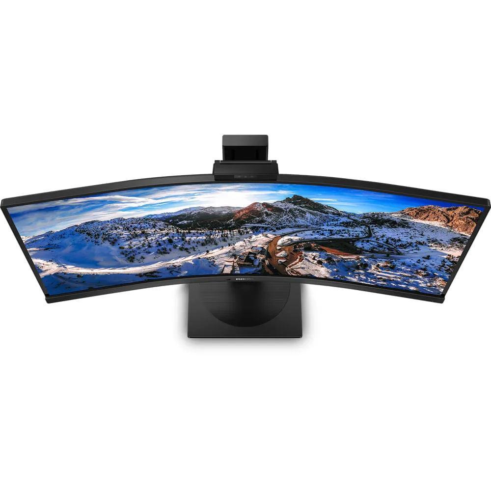 Monitor Philips 34'' Hello Webcam USB-C - 346P1CRH - Mega Market