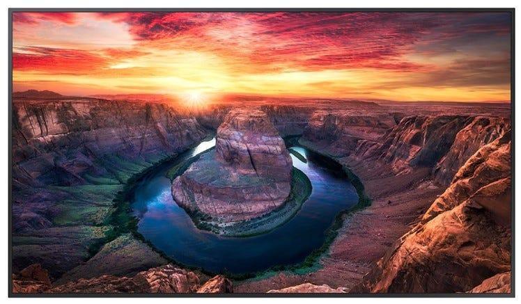 Monitor Profissional Samsung 4K 55" QM55B LH55QMBEBGCXZD - Mega Market