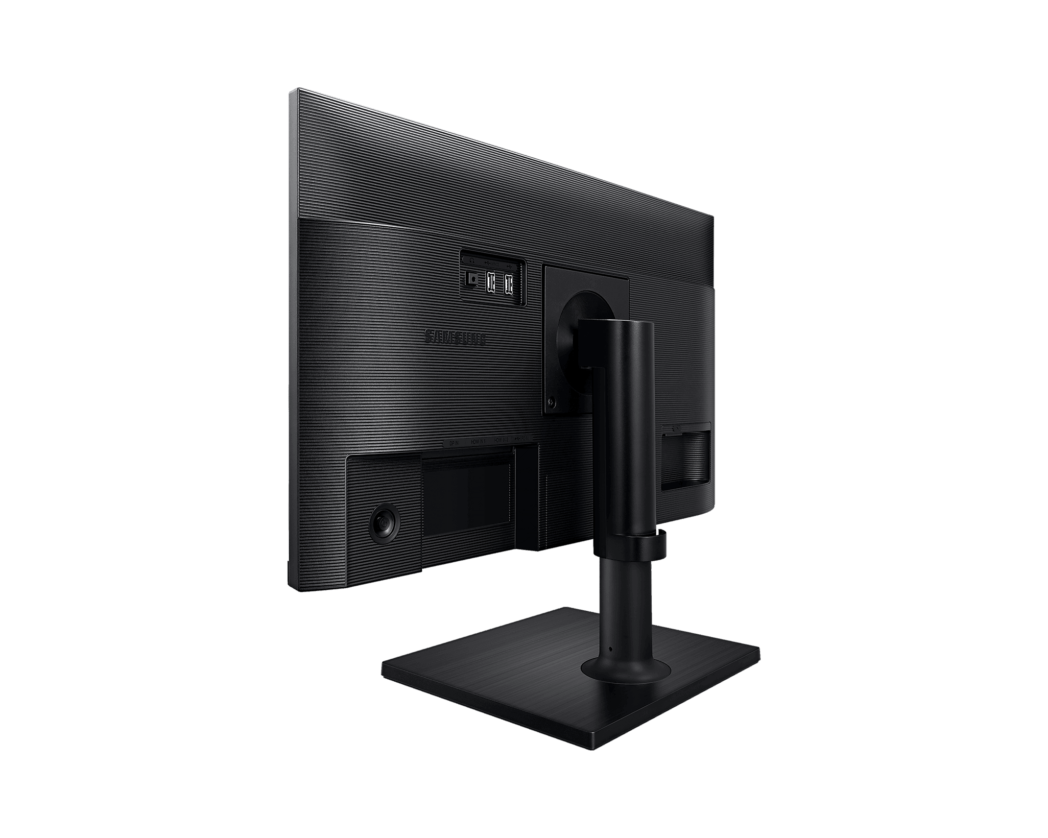 Monitor Samsung 24" FHD IPS 75Hz 5ms Pivot - LF24T450FQLMZD - Mega Market