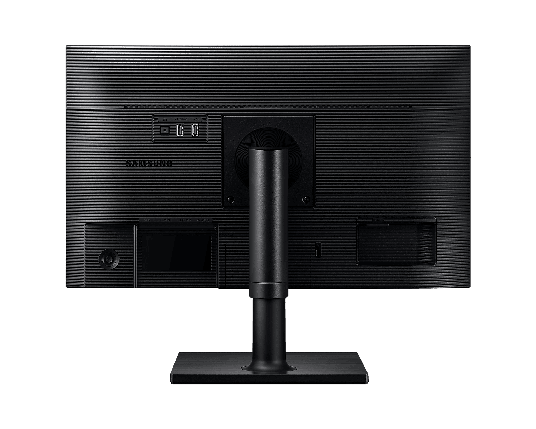 Monitor Samsung 24" FHD IPS 75Hz 5ms Pivot - LF24T450FQLMZD - Mega Market