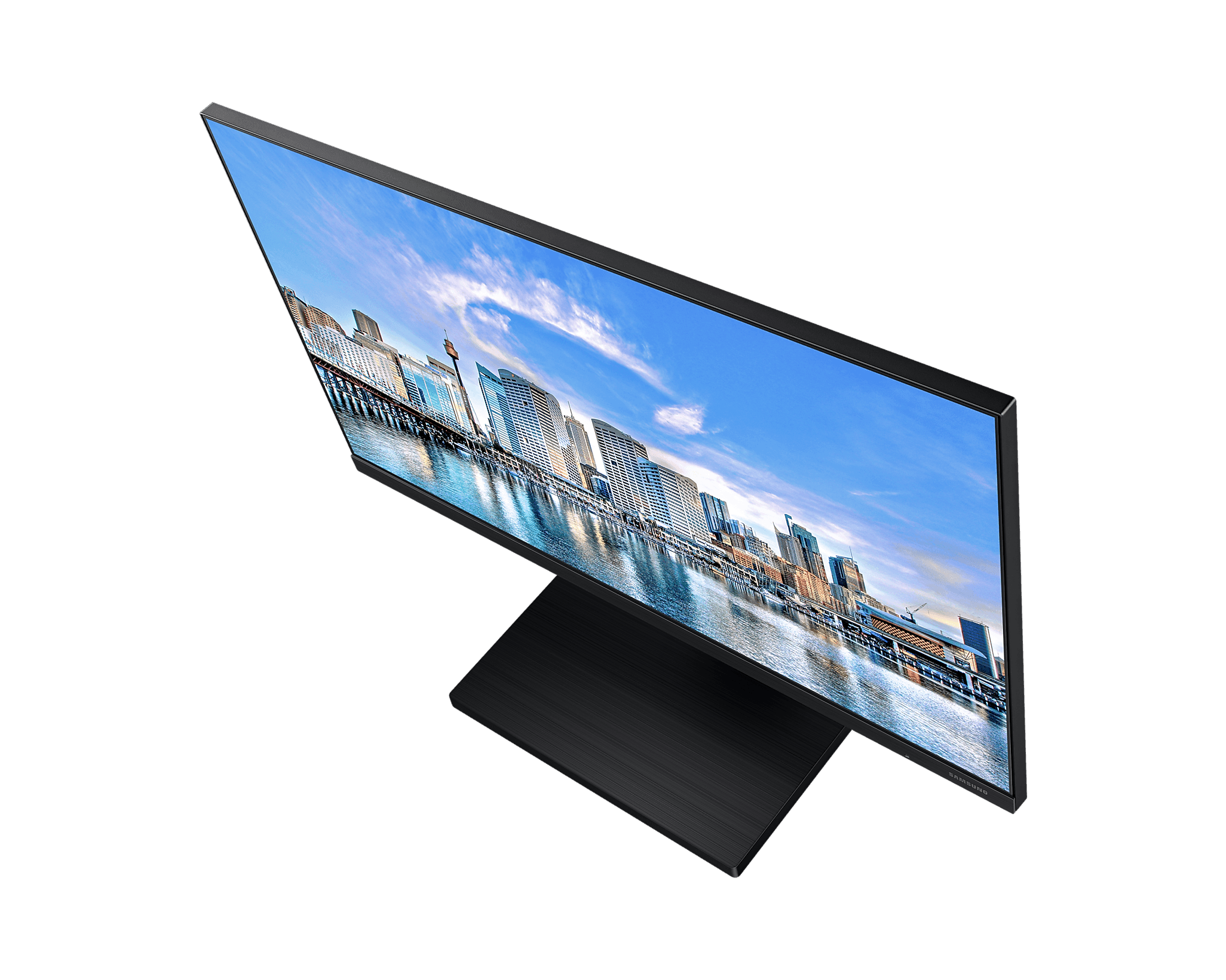 Monitor Samsung 24" FHD IPS 75Hz 5ms Pivot - LF24T450FQLMZD - Mega Market