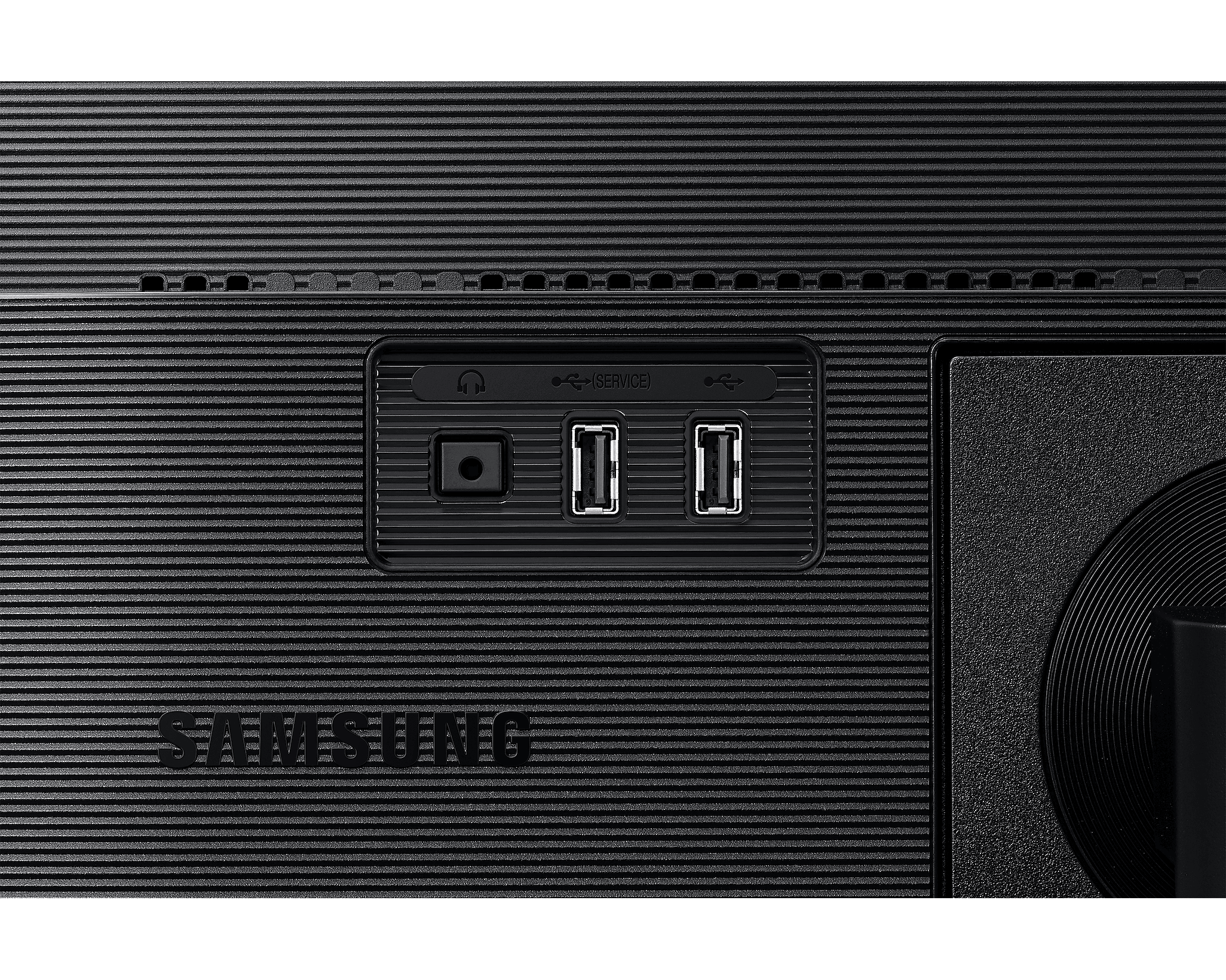 Monitor Samsung 24" FHD IPS 75Hz 5ms Pivot - LF24T450FQLMZD - Mega Market