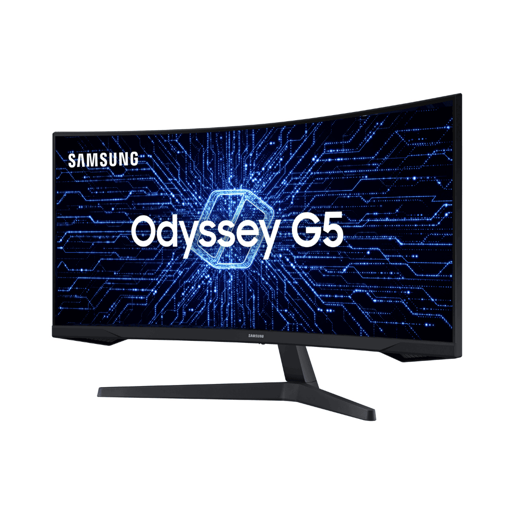 Monitor Samsung Curvo Gamer WQHD 34" 165Hz - LC34G55TWWLXZD - Mega Market