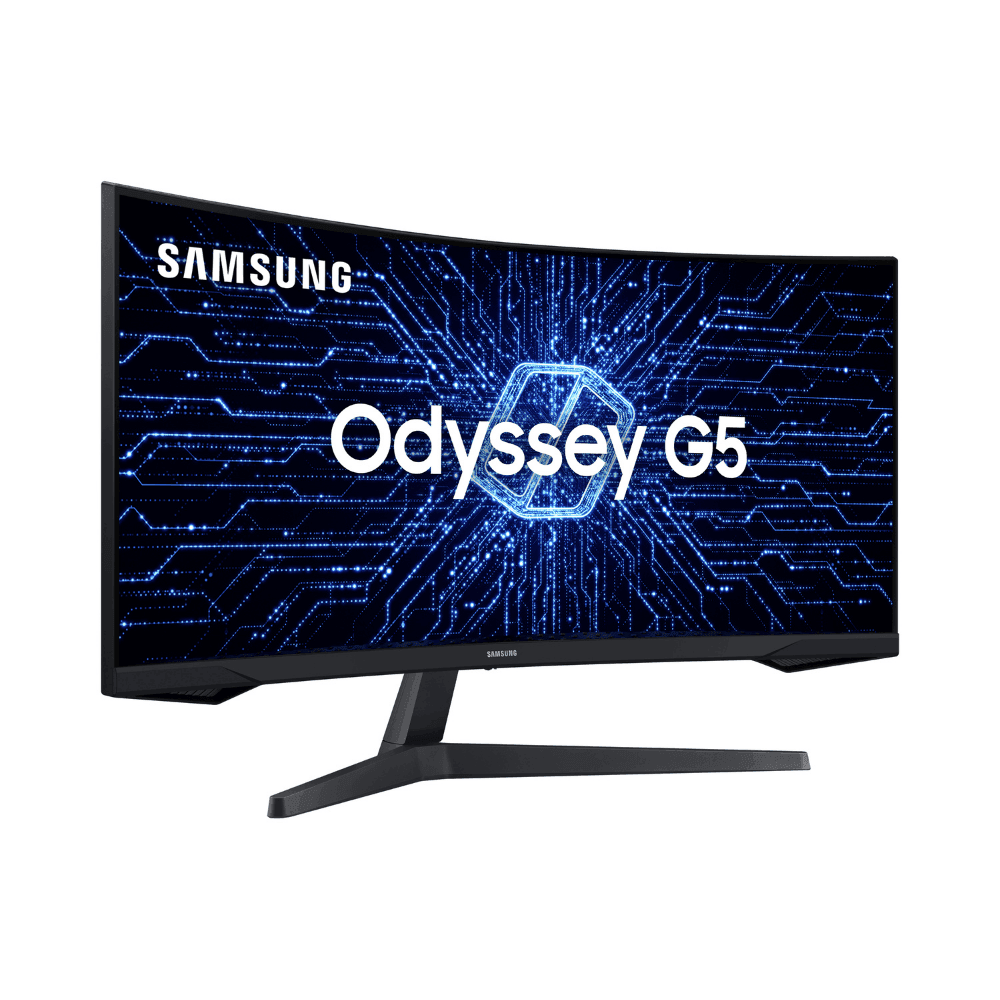Monitor Samsung Curvo Gamer WQHD 34" 165Hz - LC34G55TWWLXZD - Mega Market
