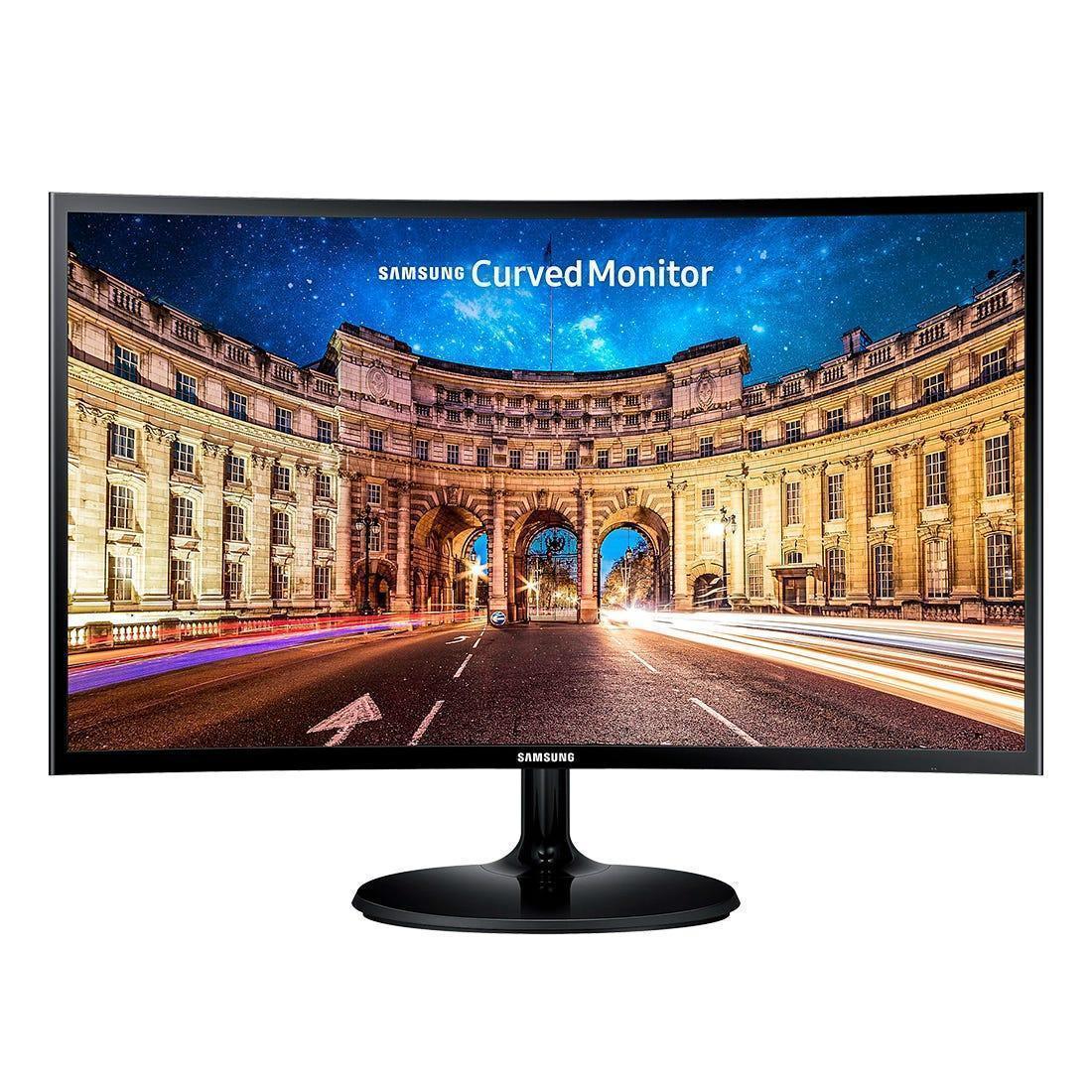 Monitor Samsung LED Curvo FHD 27" - LC27F390FHLMZD - Mega Market