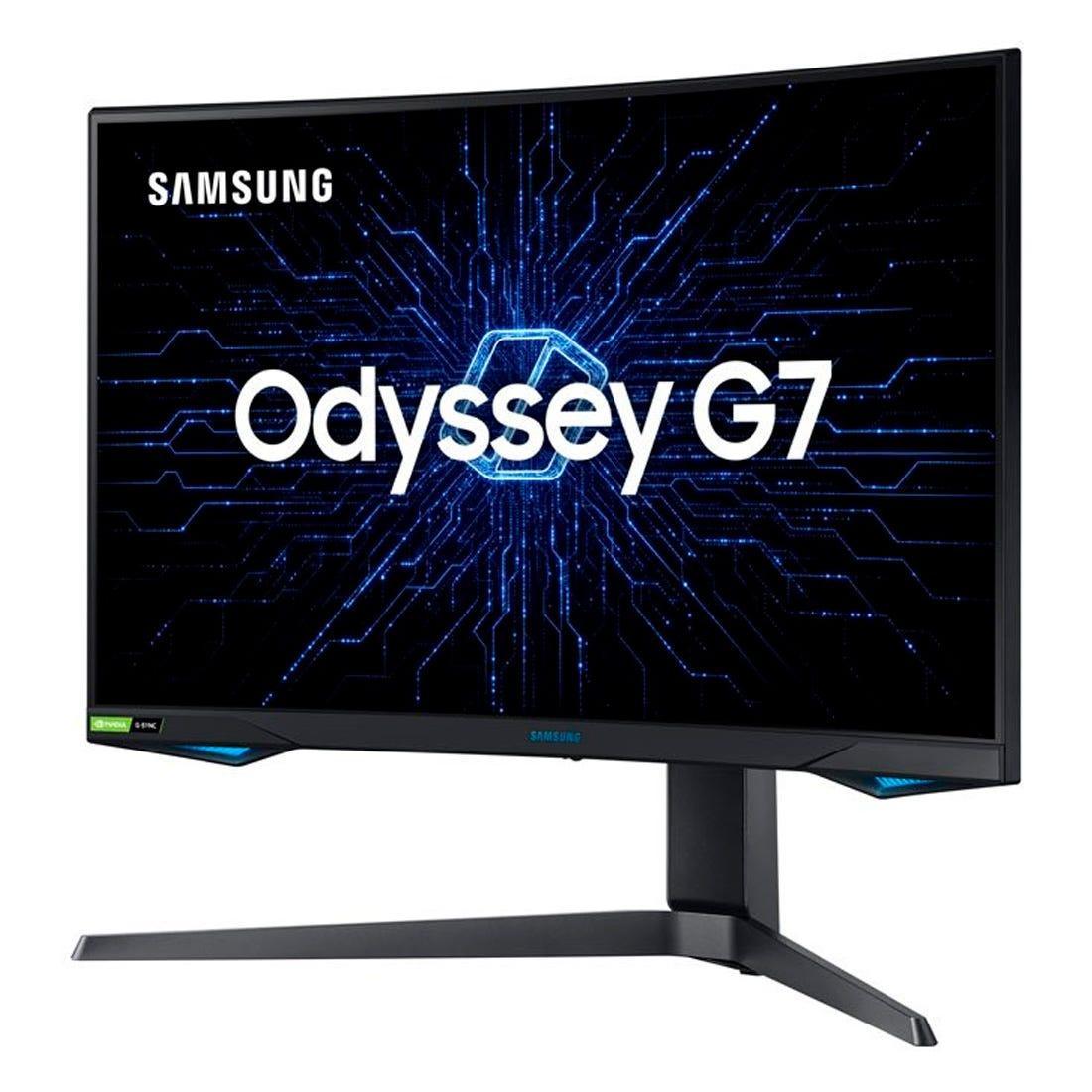 Monitor Samsung LED Curvo Gamer 27" FHD 240Hz - LC27G75TQSLXZD - Mega Market