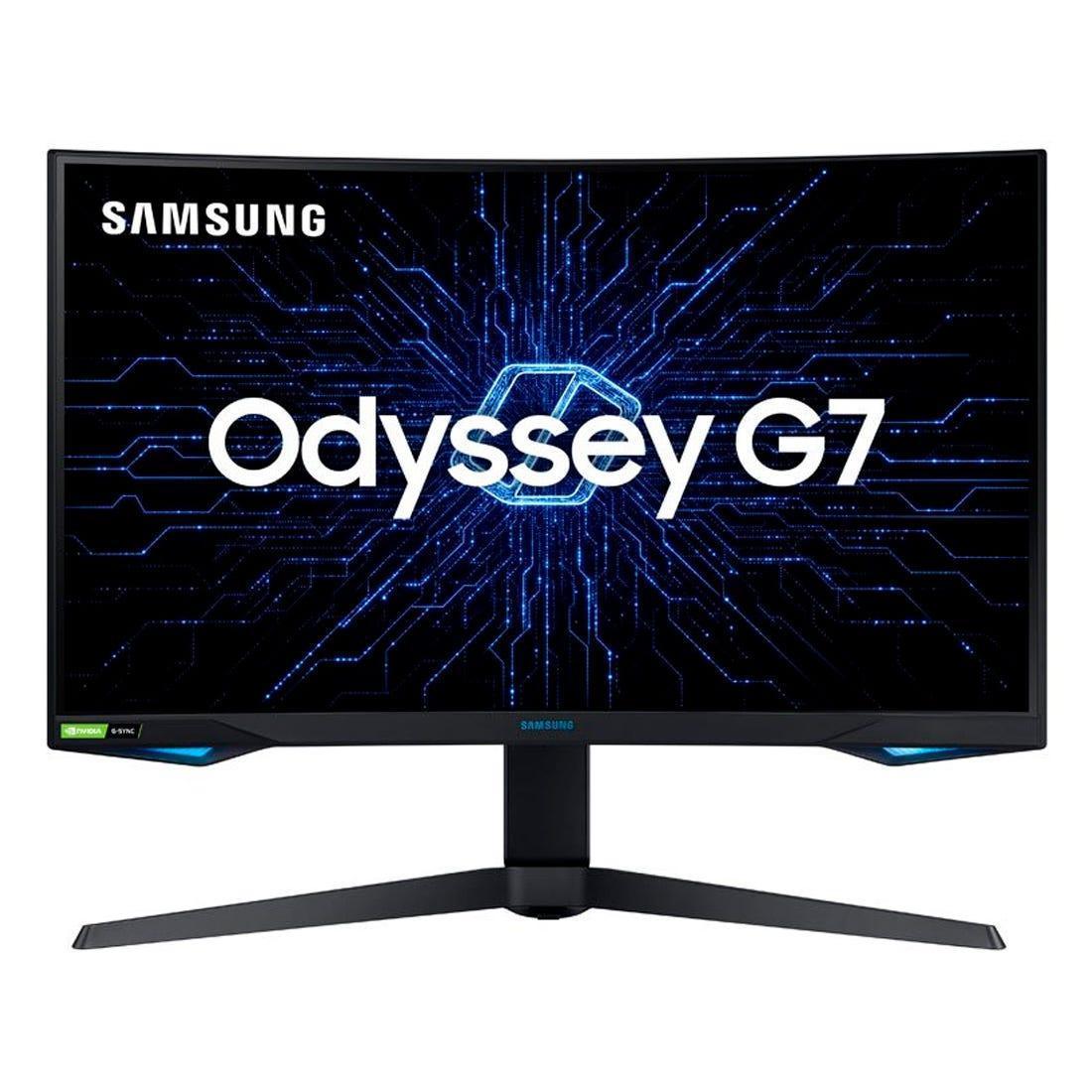 Monitor Samsung LED Curvo Gamer 27" FHD 240Hz - LC27G75TQSLXZD - Mega Market