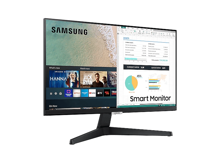 Monitor Smart Samsung Full HD 24" Tizen - LS24AM506NLMZD - Mega Market