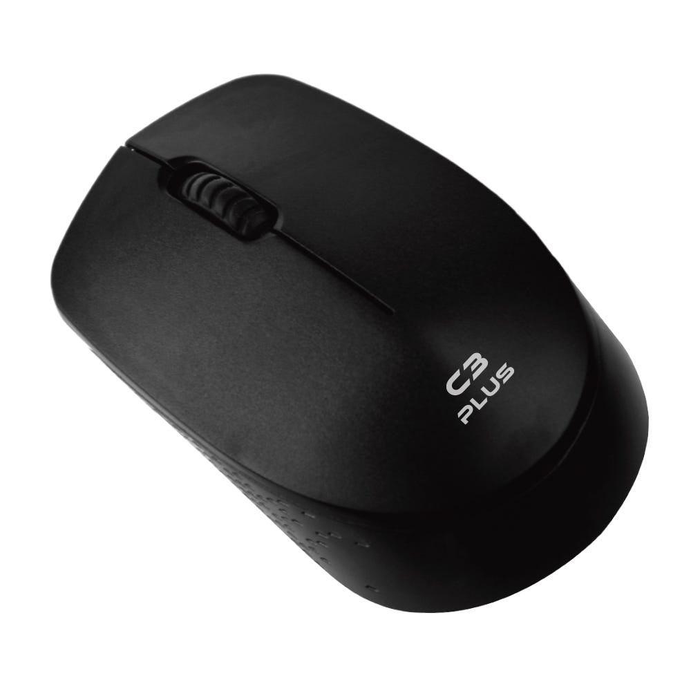 Mouse C3 Tech sem Fio Preto M-W17BK - Mega Market