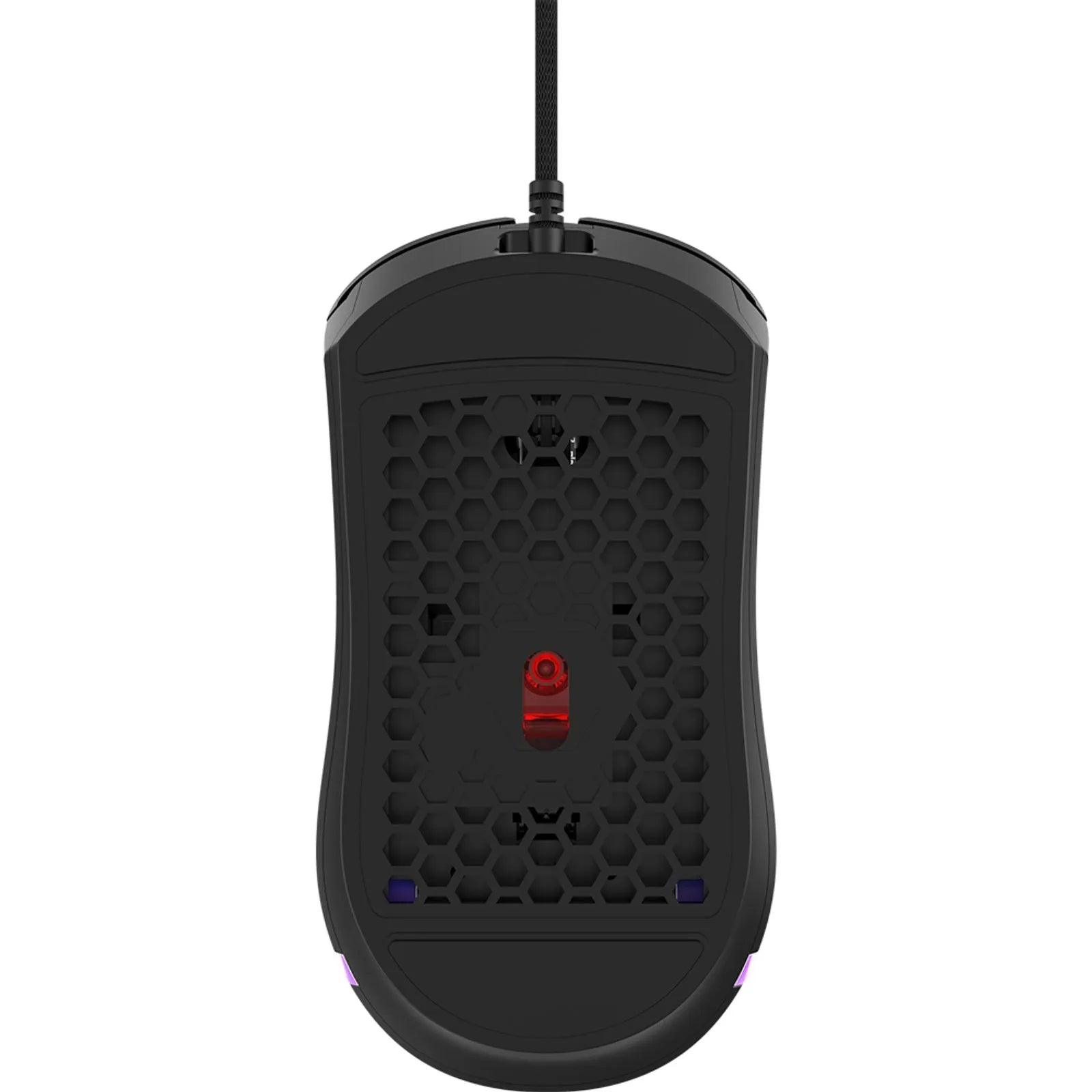 Mouse Gamer AOC 12000DPI RGB Ajuste De Peso - GM310B/FG - Mega Market
