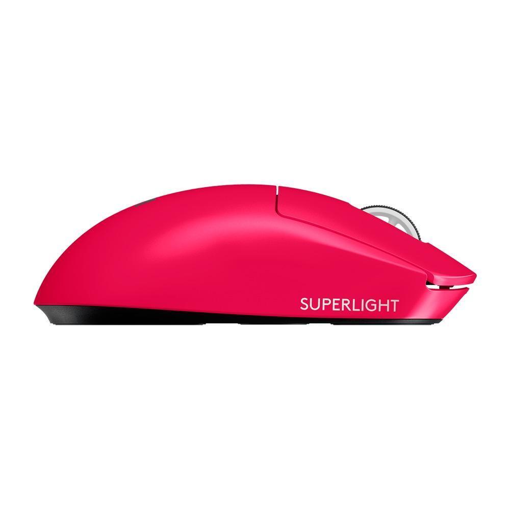 Mouse Gamer Logitech G PRO X SUPERLIGHT 2 Magenta 910-006796 - Mega Market