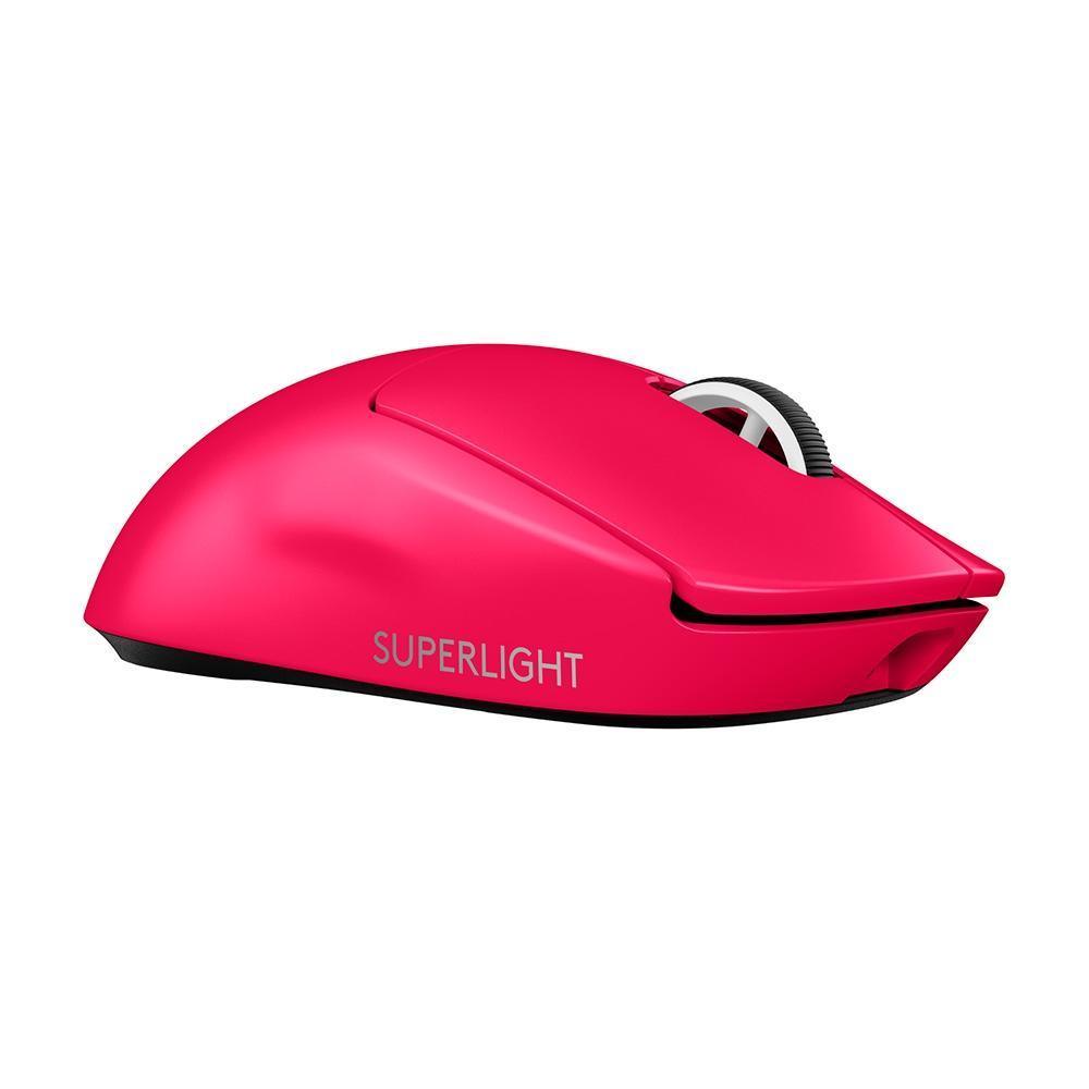 Mouse Gamer Logitech G PRO X SUPERLIGHT 2 Magenta 910-006796 - Mega Market