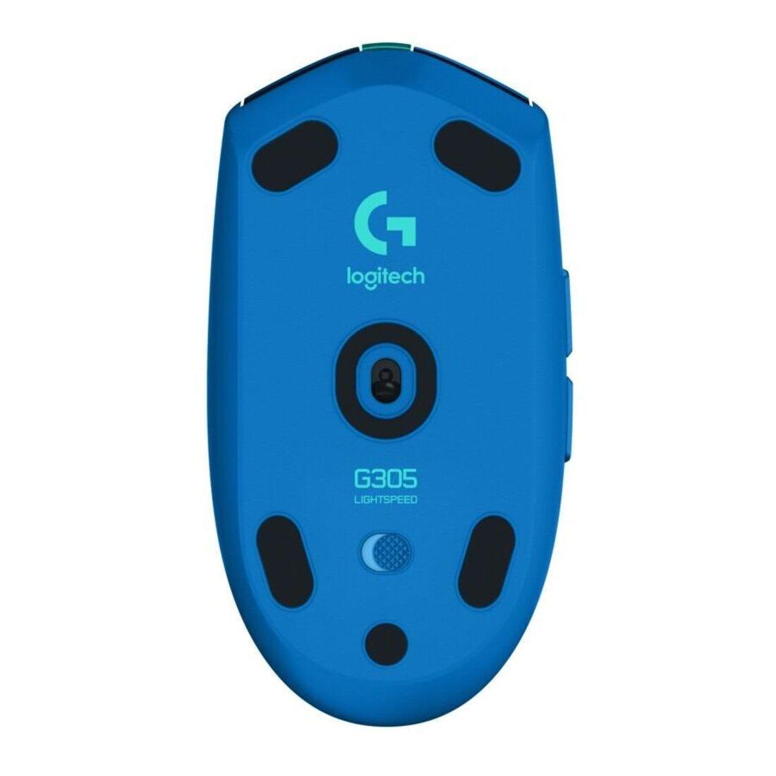 Mouse Gamer Logitech G305 Azul Sem Fio 910-006013 - Mega Market