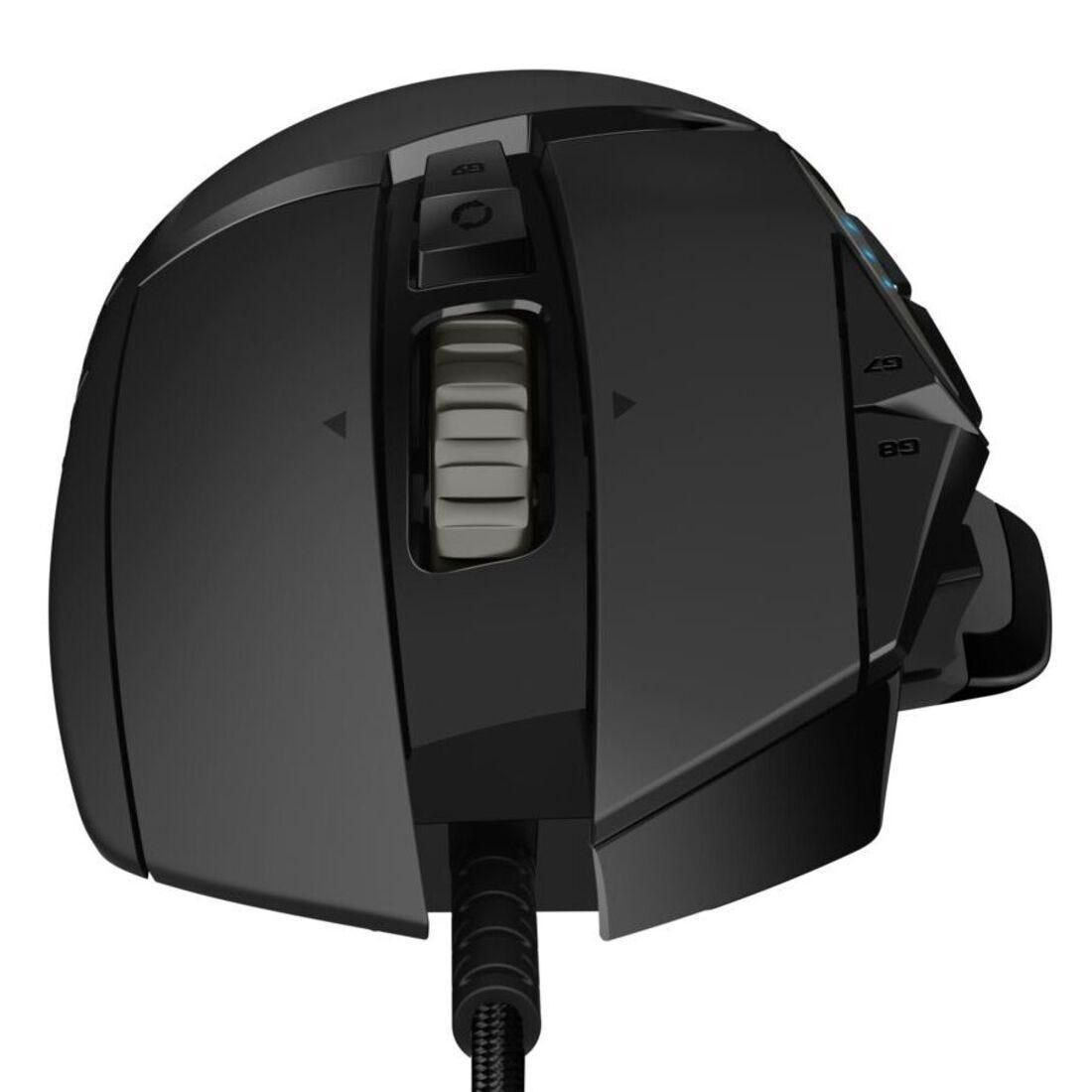 Mouse Gamer Logitech G502 Preto Hero USB 910-005550 - Mega Market