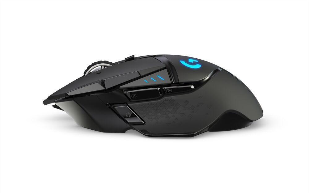 Mouse Gamer Logitech G502 Pt Lightspeed s/fio 910-005566 - Mega Market