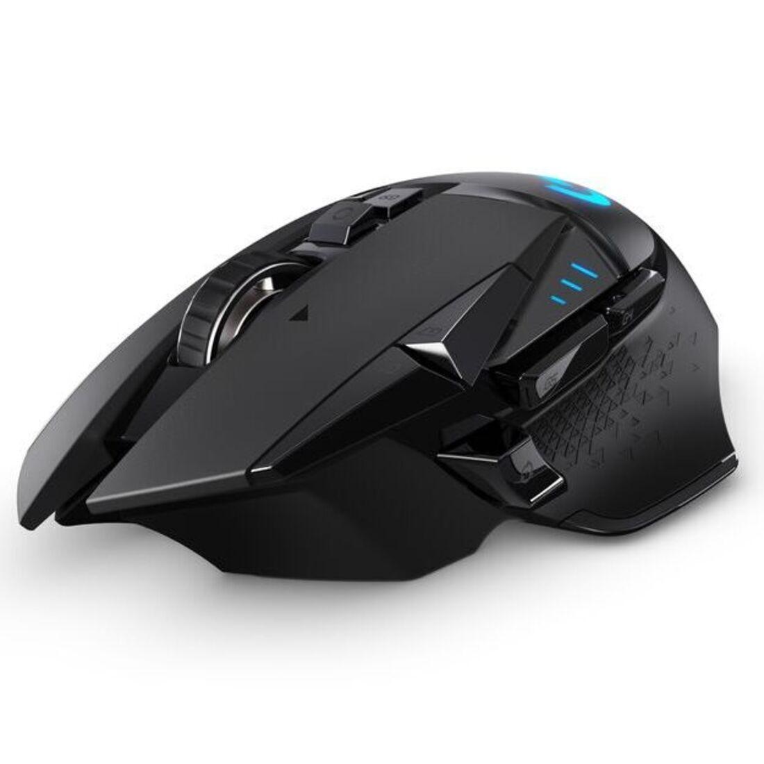 Mouse Gamer Logitech G502 Pt Lightspeed s/fio 910-005566 - Mega Market